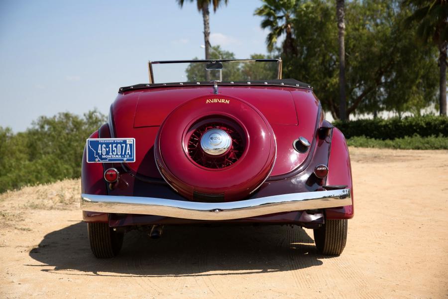  Auburn 851 Supercharged Dual Ratio Cabriolet 1935 года  (фото 3 из 28)